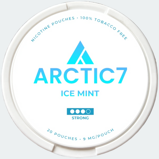 Arctic7 nicotine pouch icemint front